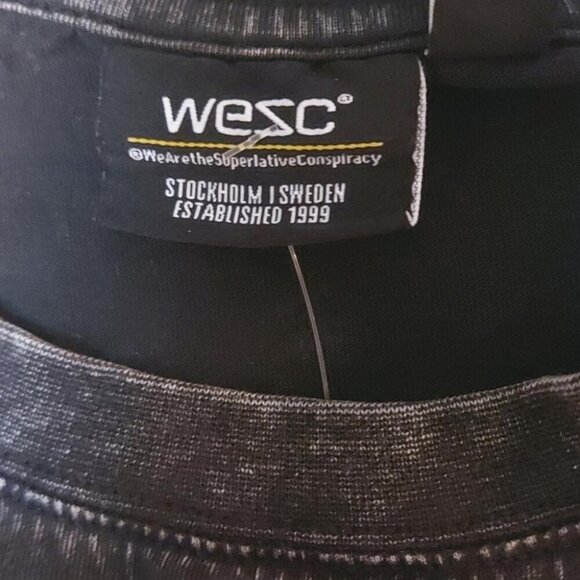 WESC Wild & Free Tee 90s Grunge Vintage Rock & Grunge Aesthetic - Picture 3 of 10